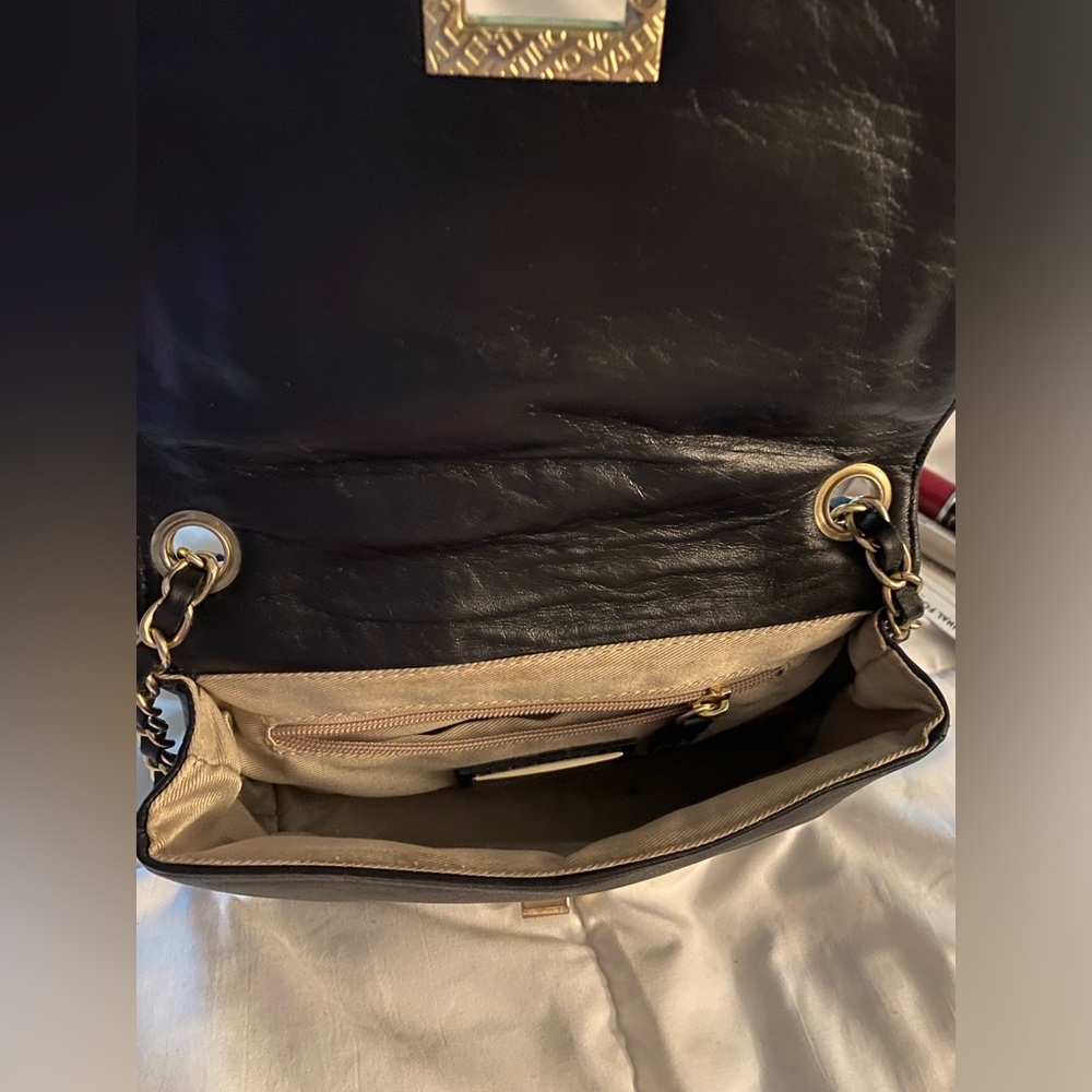Valentino authentic leather shoulder bag.